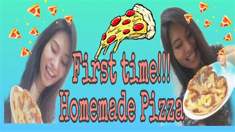 First Time Homemade Pizza Lahi Ra Jud Ys Youtube