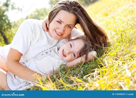 Mother And Daughter Stock Image Image Of Embrace Happy 17049639