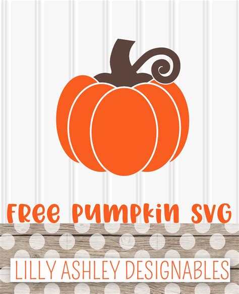 Lilly Ashley Free Pumpkin Svg