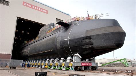 Uk Launches Massive Nuclear Powered Submarine Live Science
