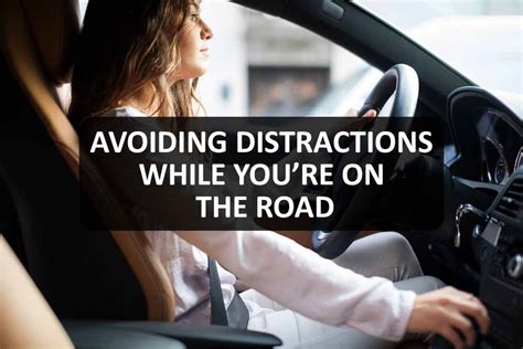 Avoid Distractions On The Road Traffic School Critics