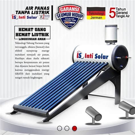 Pemanas air matahari intisolar palembang prabumulih lubuk linggau. Bingung memilih Pemanas Air Tenaga Surya yang Terbaik ...