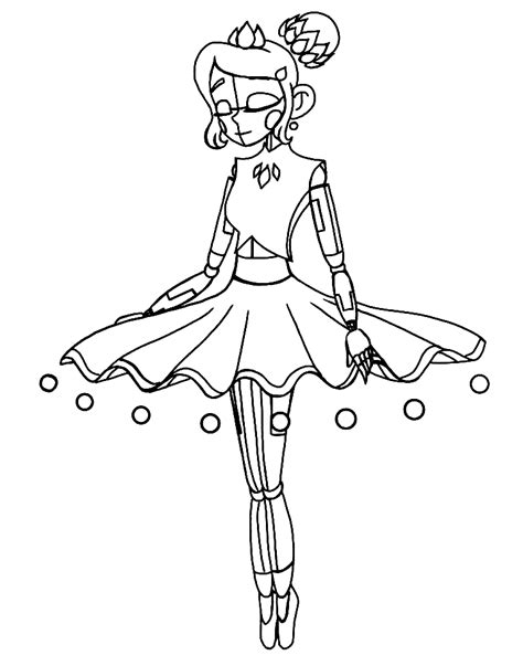 25 Free Printable Ballora Coloring Pages