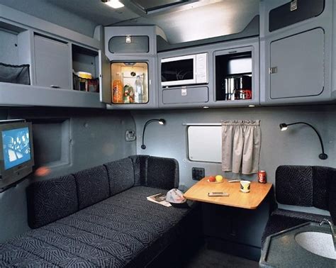 Big Rig Cab Interior With Sleeper Semi Tractor Truck 221131653052