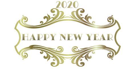 2020 Feliz Año Nuevo Gradiente De Oro Stock De Foto Gratis Public