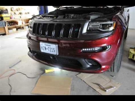 2016 Jeep Grand Cherokee SRT Oil Change - YouTube