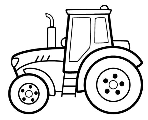 Traktor Ausmalbilder Spa Mit Kindern Haben