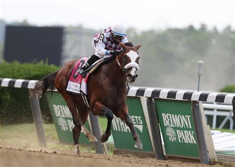2020 Belmont Stakes Results Tiz The Law Lays Down A Classic Stretch Run To Take The Win Dr