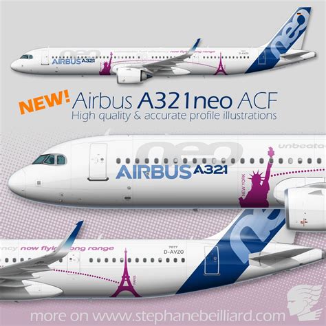 New A321neo Acf Profile Illustration On My Website Available As Art