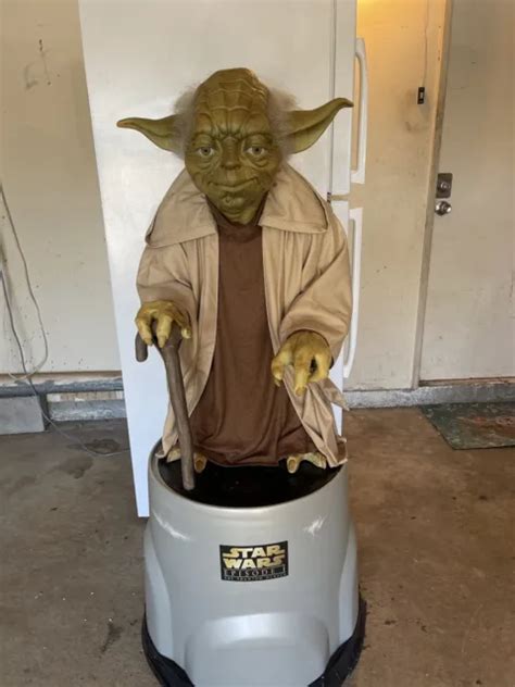 Life Size Yoda 11 Pepsi Star Wars Statuefigure 70000 Picclick