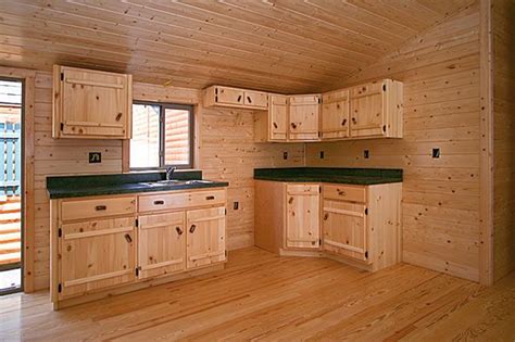 Small Rustic Cabin Kitchen Log Cabins Pennsylvania Maryland And West