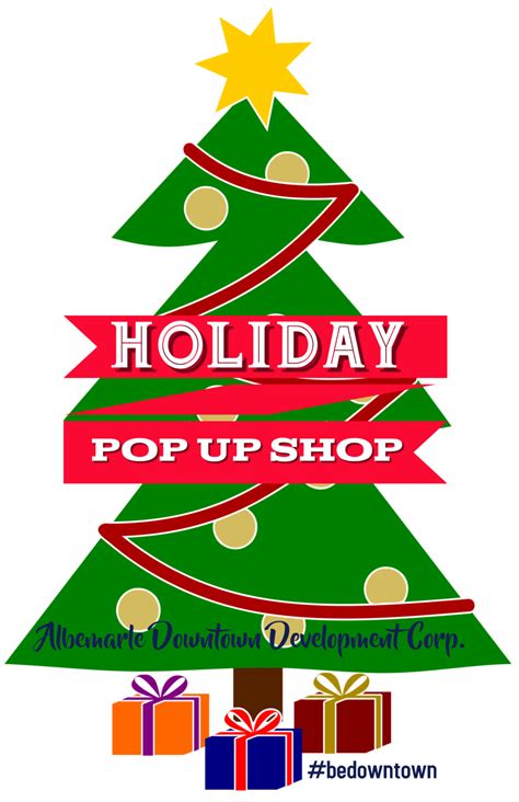 Holiday Pop Up Shop 2019 Albemarle Downtown Development Corporation