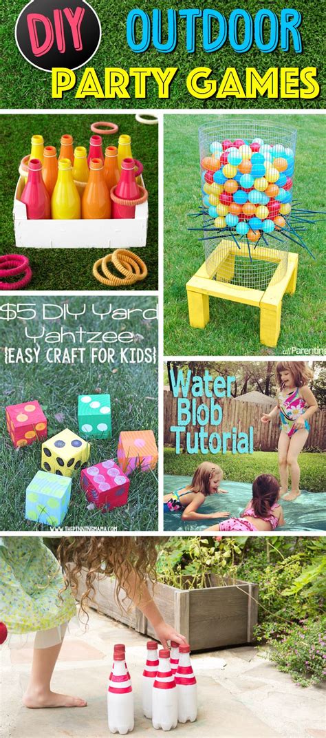 38 Easy To Make And Fun Filled Outdoor Party Games For The