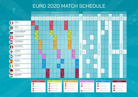 Detailed table of uefa euro 2020 with stats and match results. Euro 2020 Football Results Table With Flags. Euro Football ...