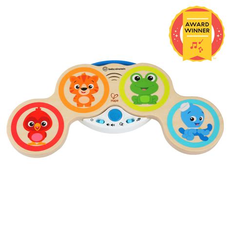 Baby Einstein Hape Magic Touch Wooden Drums Best Educational Infant