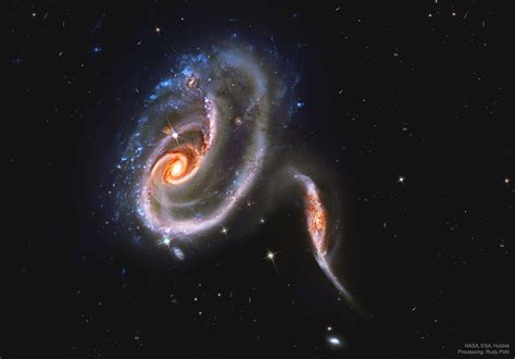 Noviembre 20 2019 Arp 273 Galaxias Batallando Vistas Por El Hubble