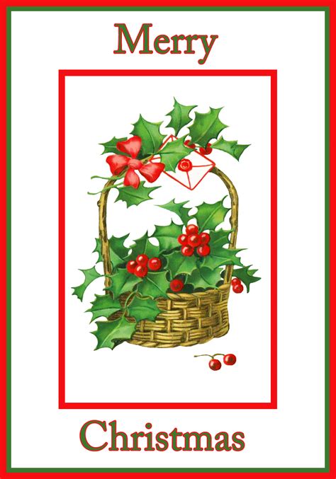 Online Printable Christmas Cards Free