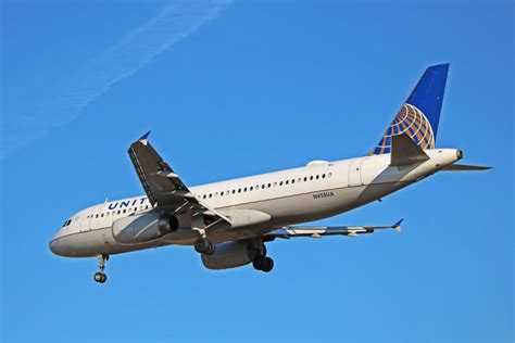 N455ua United Airlines Airbus A320 200 1 Of 99 In Fleet