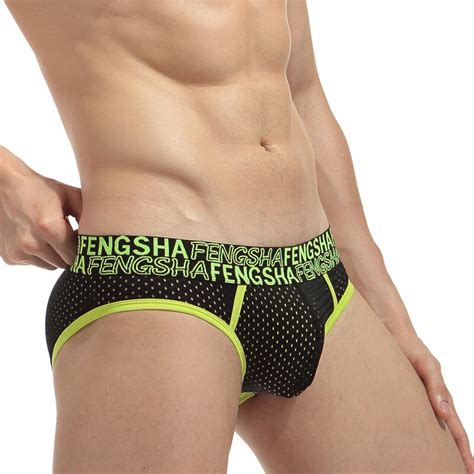 Clearance Summer New Men Sexy Quick Dry Mesh Breathable Brief Underwear