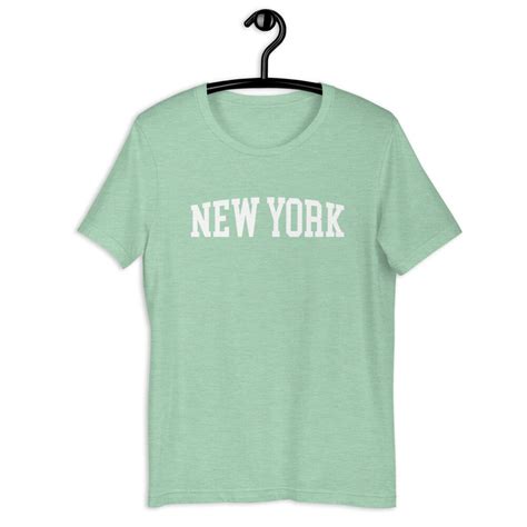 New York Short Sleeve Unisex T Shirt Etsy