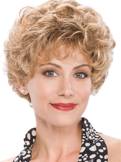 Short Classic Curly Women Synthetic Hair Wigs