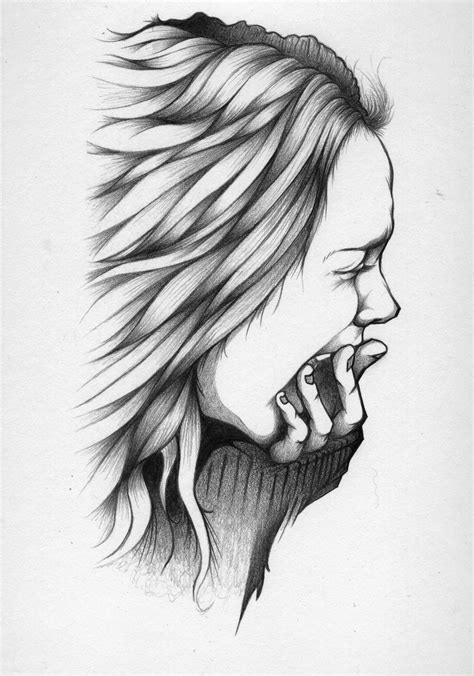 Sad Girl Drawing Tumblr Wallpapers Wallpaper Cave