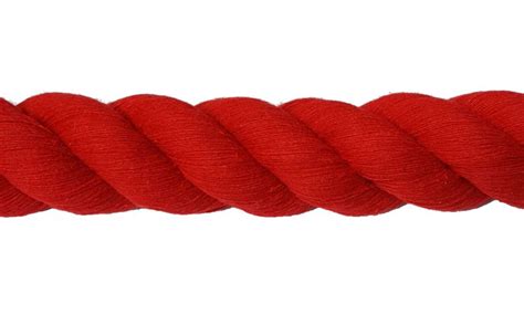 Red Cotton Rope Soft Handling Bespoke Orders