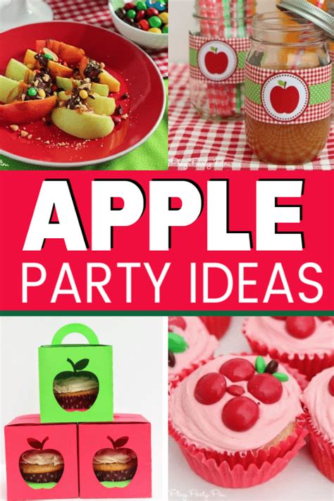 Easy Apple Party Ideas That Are Perfect For Fall