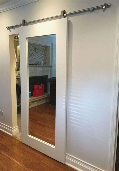 Where would you put the door and what type? 83 Cool Barn Door Closet Ideas-385 | Mirror closet doors ...