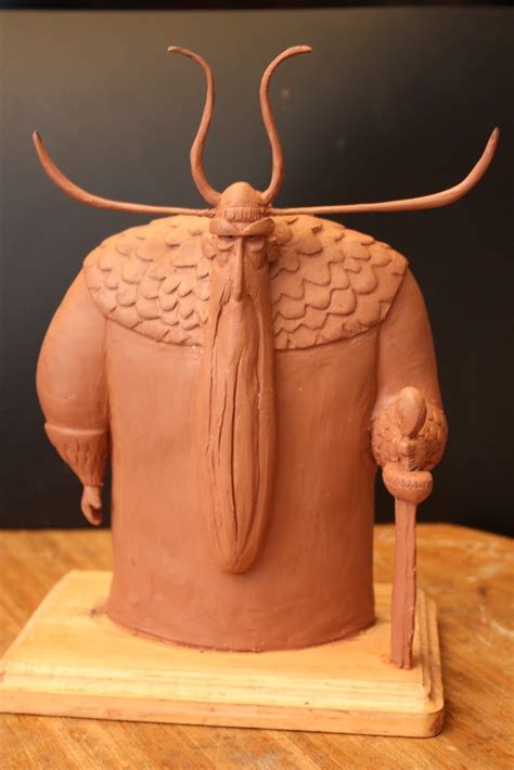 Bjor The Viking Created By Nik Illic Maquette Sculpted By Scott