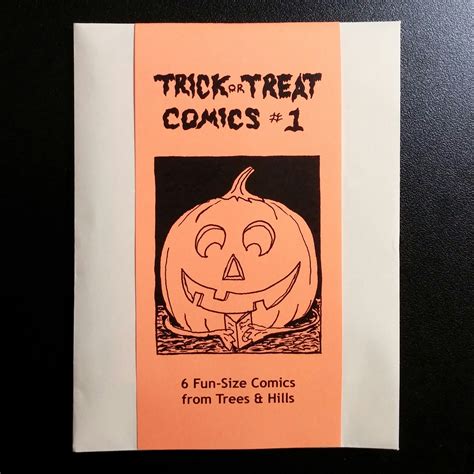 Trick Or Treat Comics 1 By Trees And Hills On Storenvy