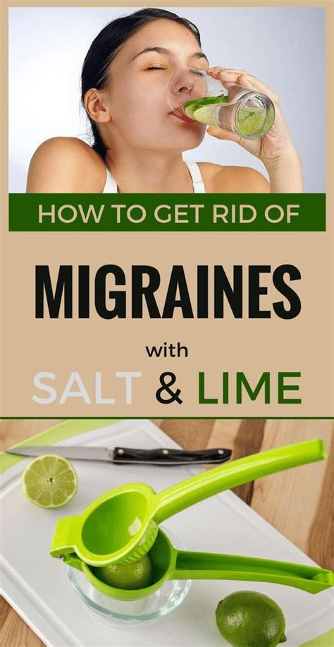 How To Get Rid Of Migraines With Salt And Lime Your Health Getting