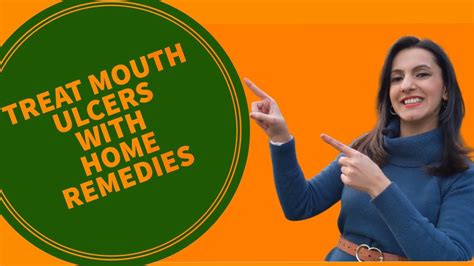 Home Remedies For Mouth Ulcers Youtube