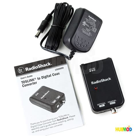 Radio Shack Toslink To Digital Coax Audio Converter 1500059 Ebay