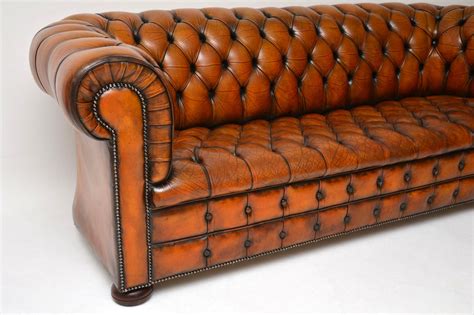 Antique Deep Buttoned Leather Chesterfield Sofa Interior Boutiques
