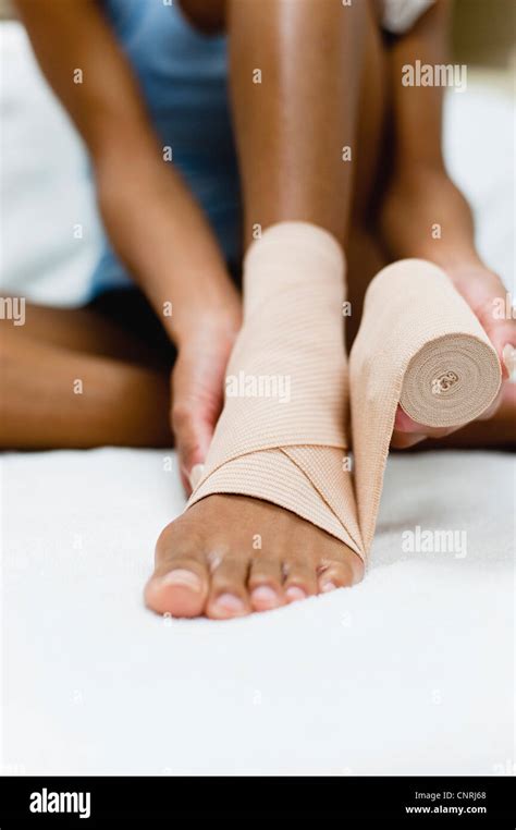 girl playing with sprained ankle bandage pictures telegraph