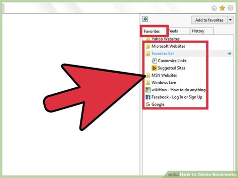 4 Easy Ways To Delete Bookmarks With Pictures Wikihow