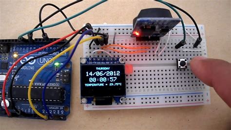 Arduino Real Time Clock And Temperature Monitor Using DS3231 And