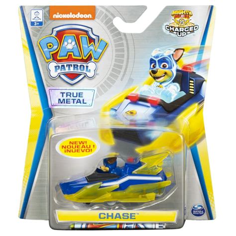 Paw Patrol True Metal Chase Collectible Die Cast Vehicle Charged Up