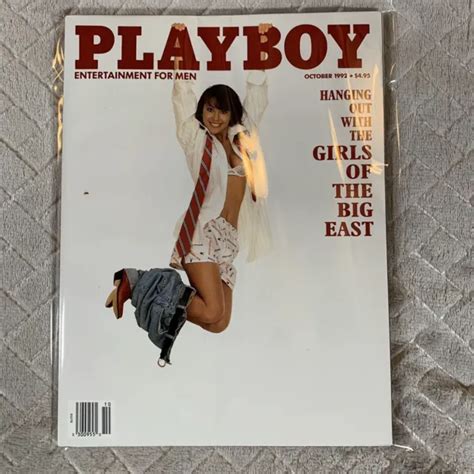Playboy Magazine October Tiffany Sloan Girls Of The Big East Vintage Picclick
