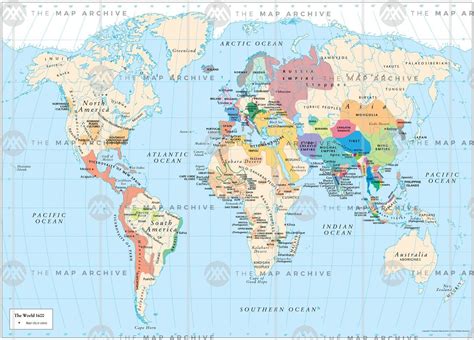 World Map 1600 Ad United States Map