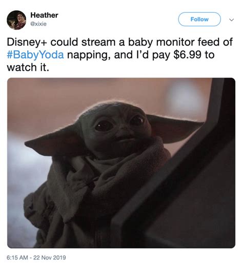 Baby Yoda Wins The Heart Of The Internet On The Viral List Ypulse