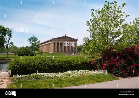 Tthe Parthenon In Centennial Park Nashville Tn Usa Stock Photo Alamy