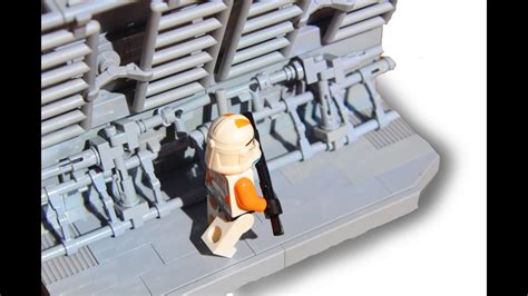 Lego Star Wars Clone Base Defense Mini Moc Youtube