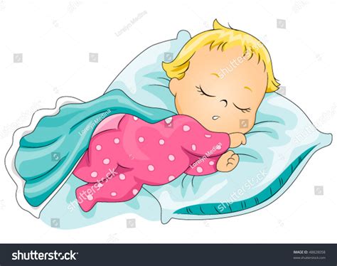 2252 Baby Girl Sleeping Clipart Images Stock Photos And Vectors