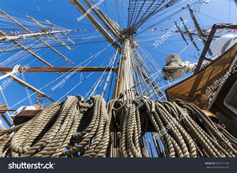 Mast Sailing Ship Deck Stock Photo 705717106 Shutterstock
