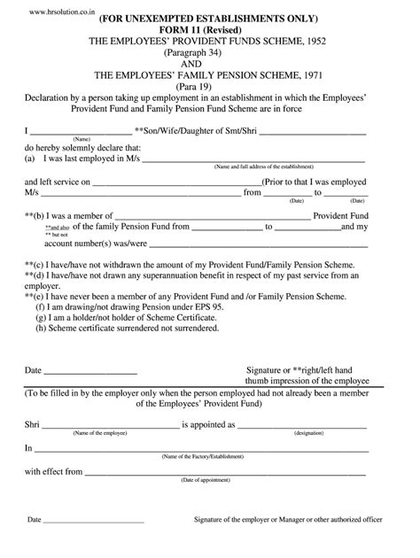 Form 11 Old Format Fill Out And Sign Printable Pdf Template