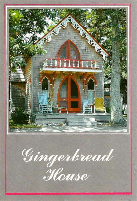 My Favorite Views Massachusettes Oak Bluffs Gingerbread House