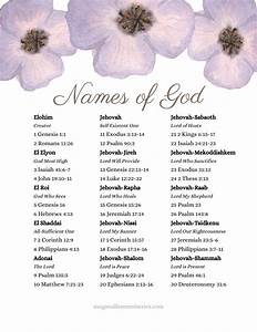 Printable Names Of God Printable Word Searches