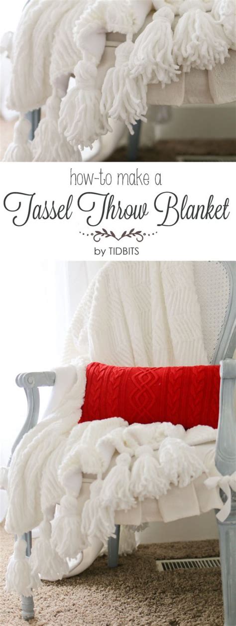 Tassel Throw Blanket Diy Tidbits